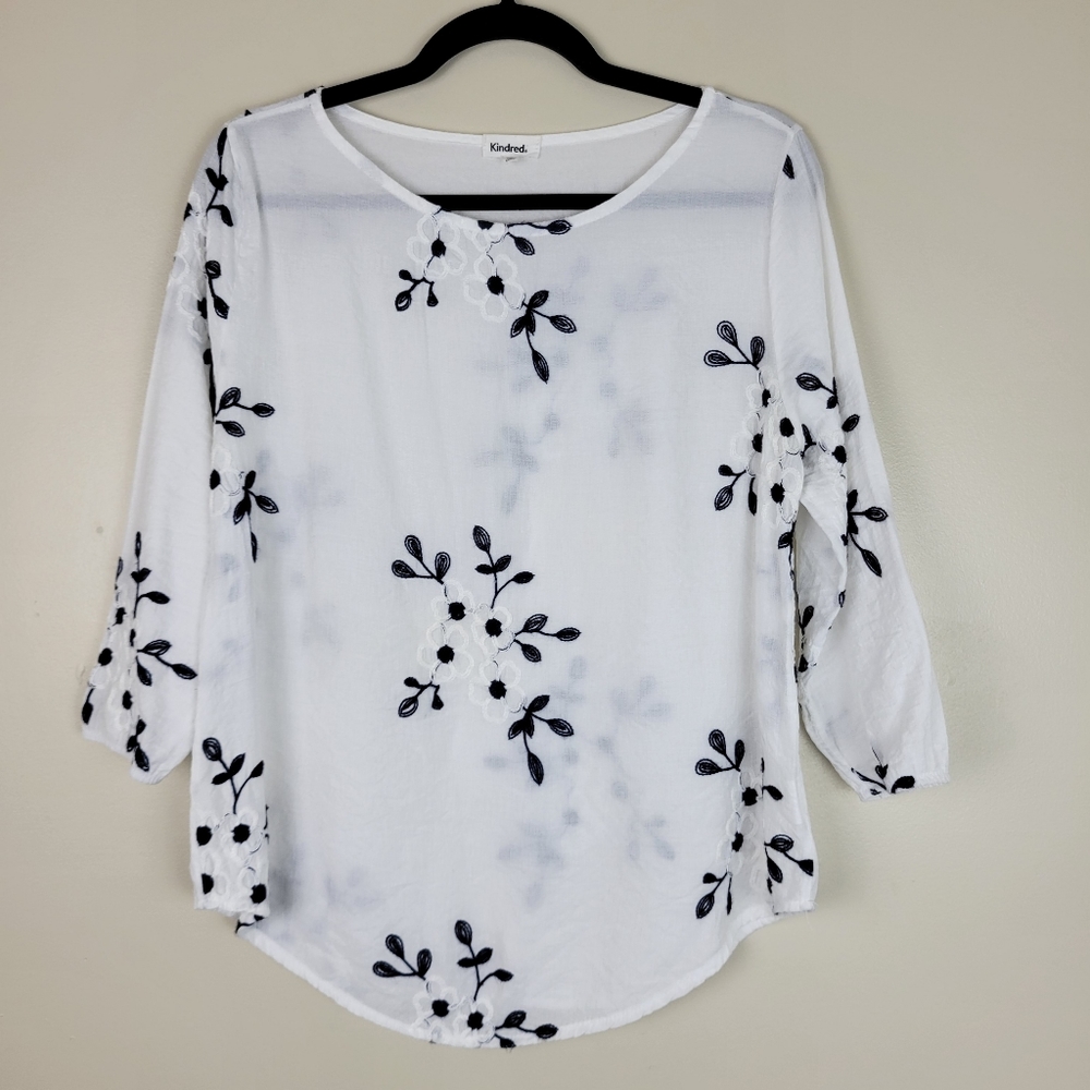 Kindred (Anthropologie) Blouse - Picture 1 of 8